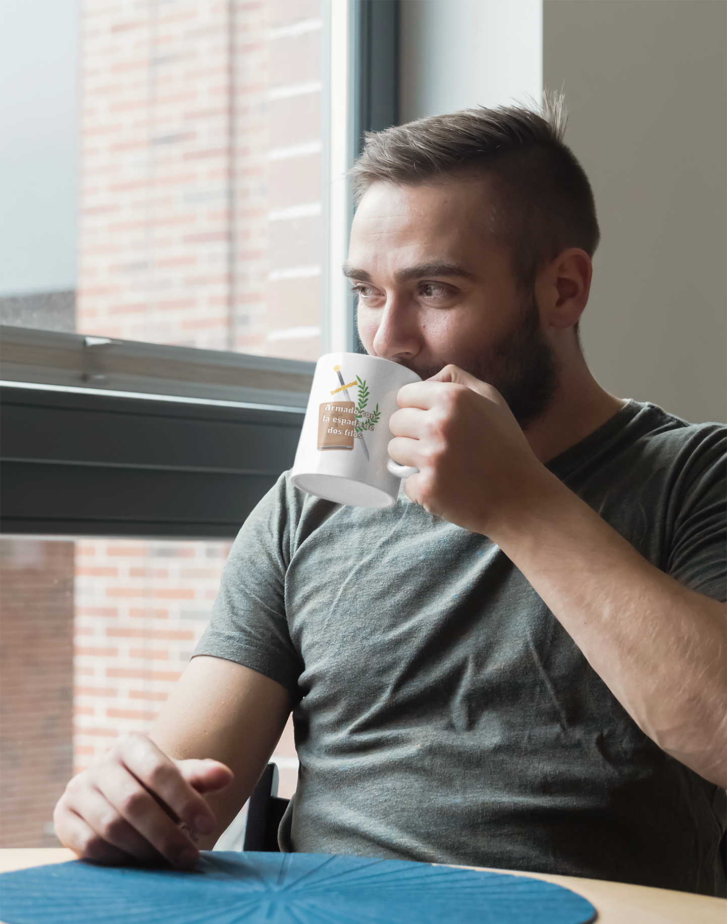 The double-edged sword Mug