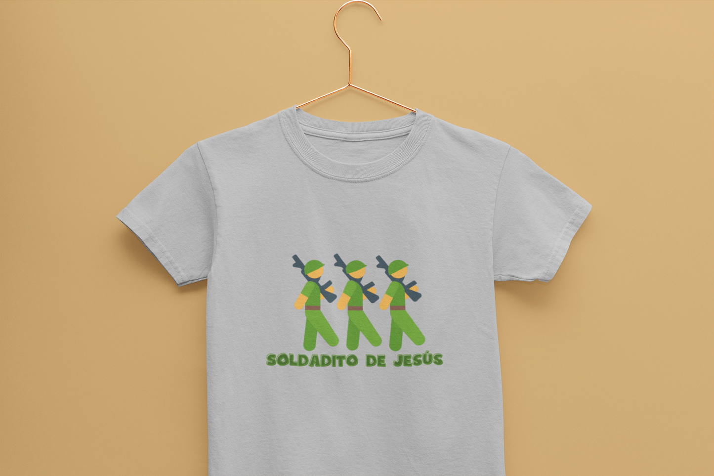 Jesus’s little soldier T-Shirt for Kids