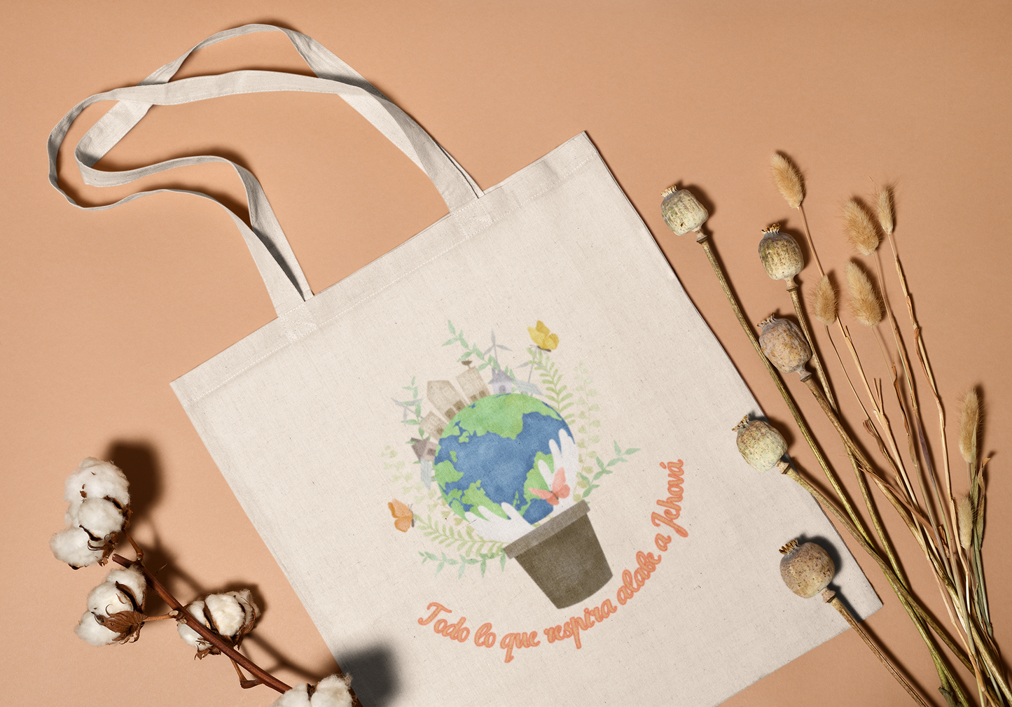 Everything that has breath Tote Bag