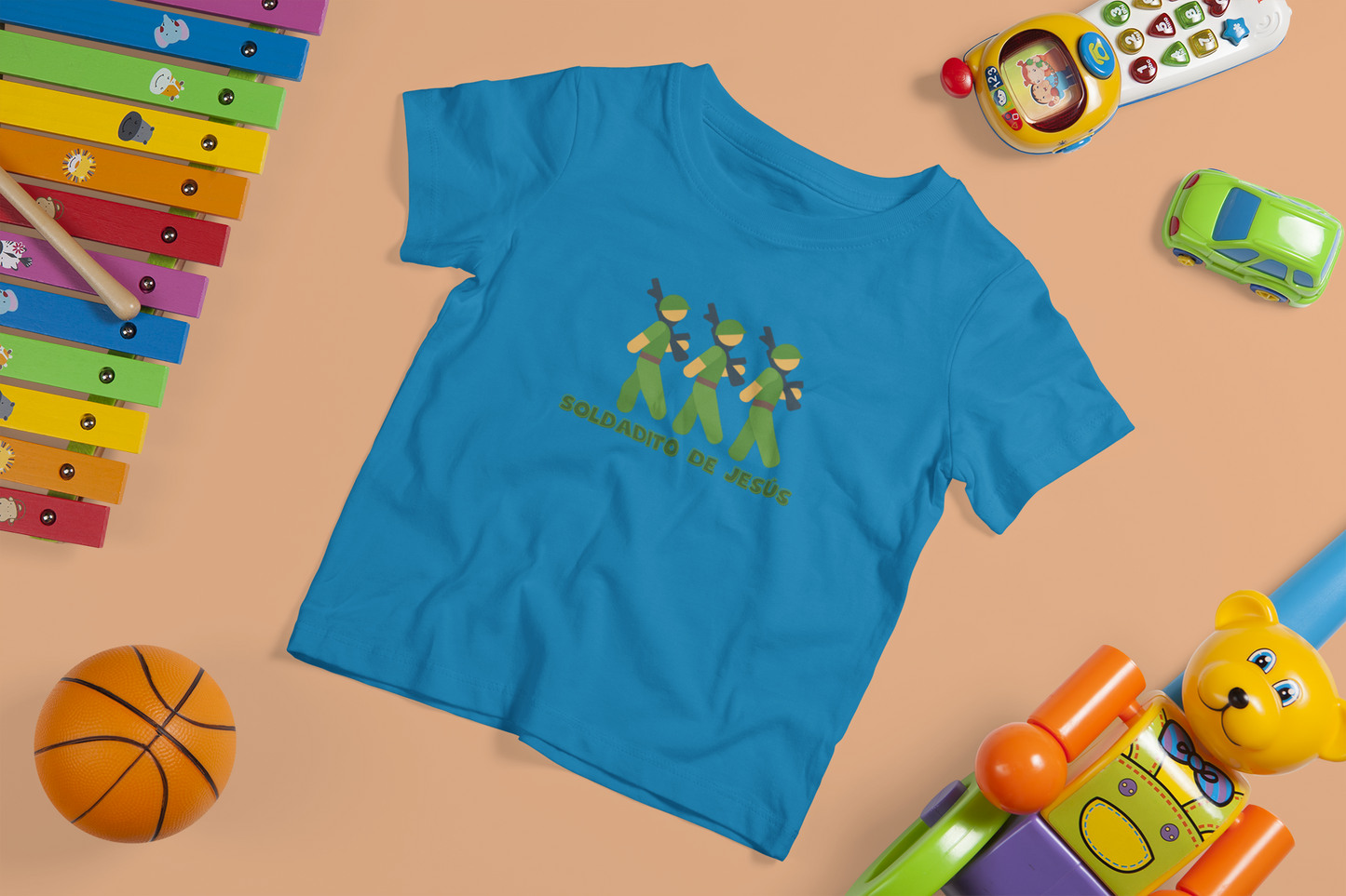 Jesus’s little soldier T-Shirt for Kids