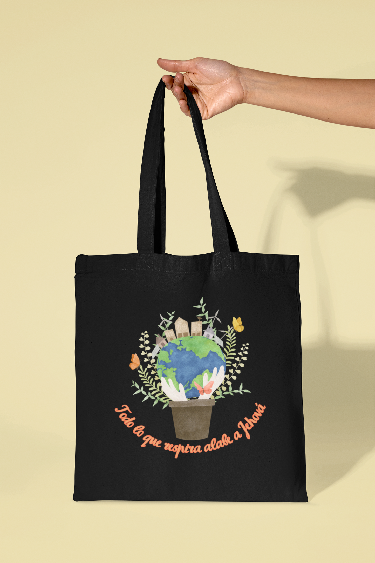 Everything that has breath Tote Bag