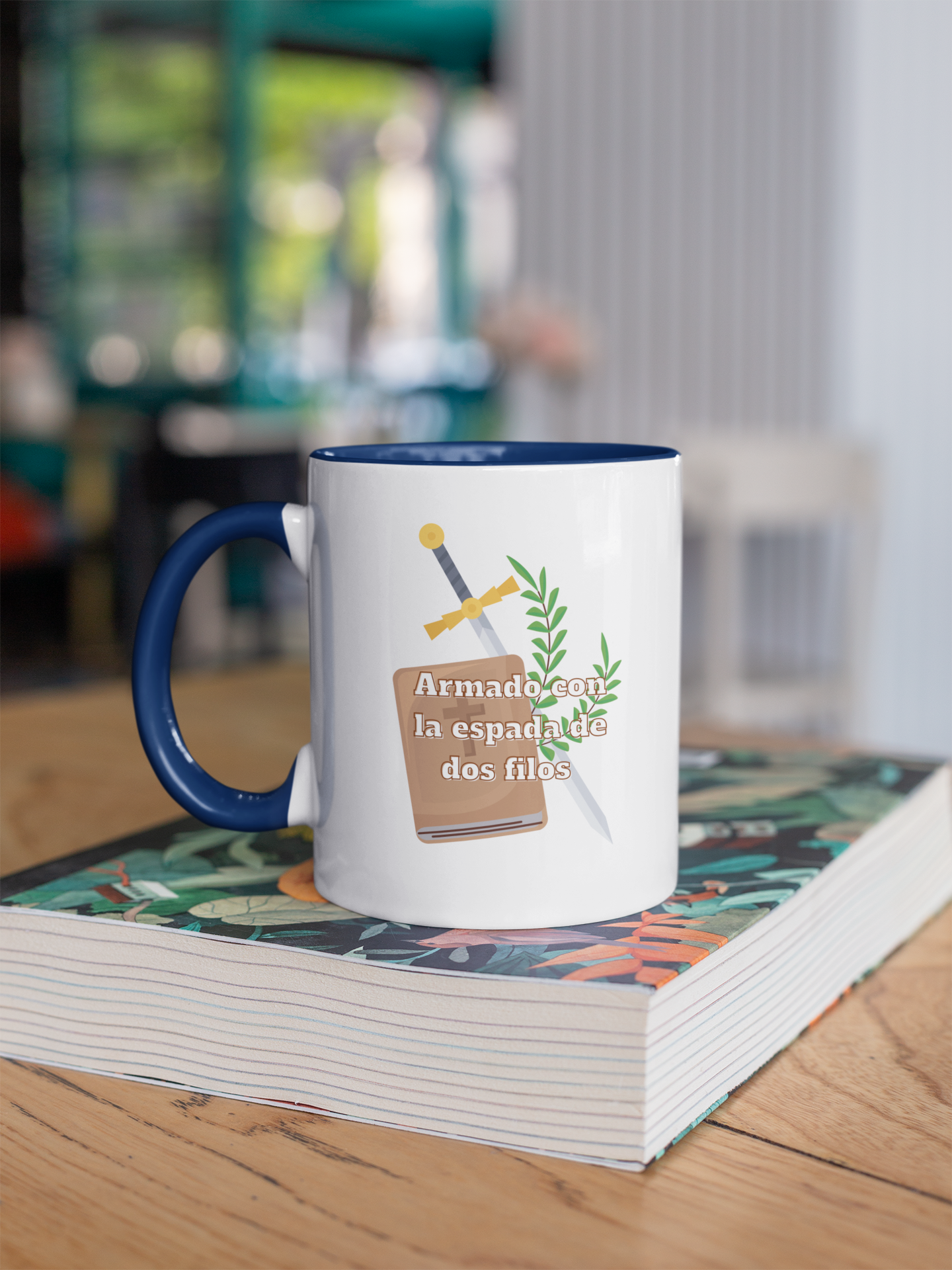 The double-edged sword Mug