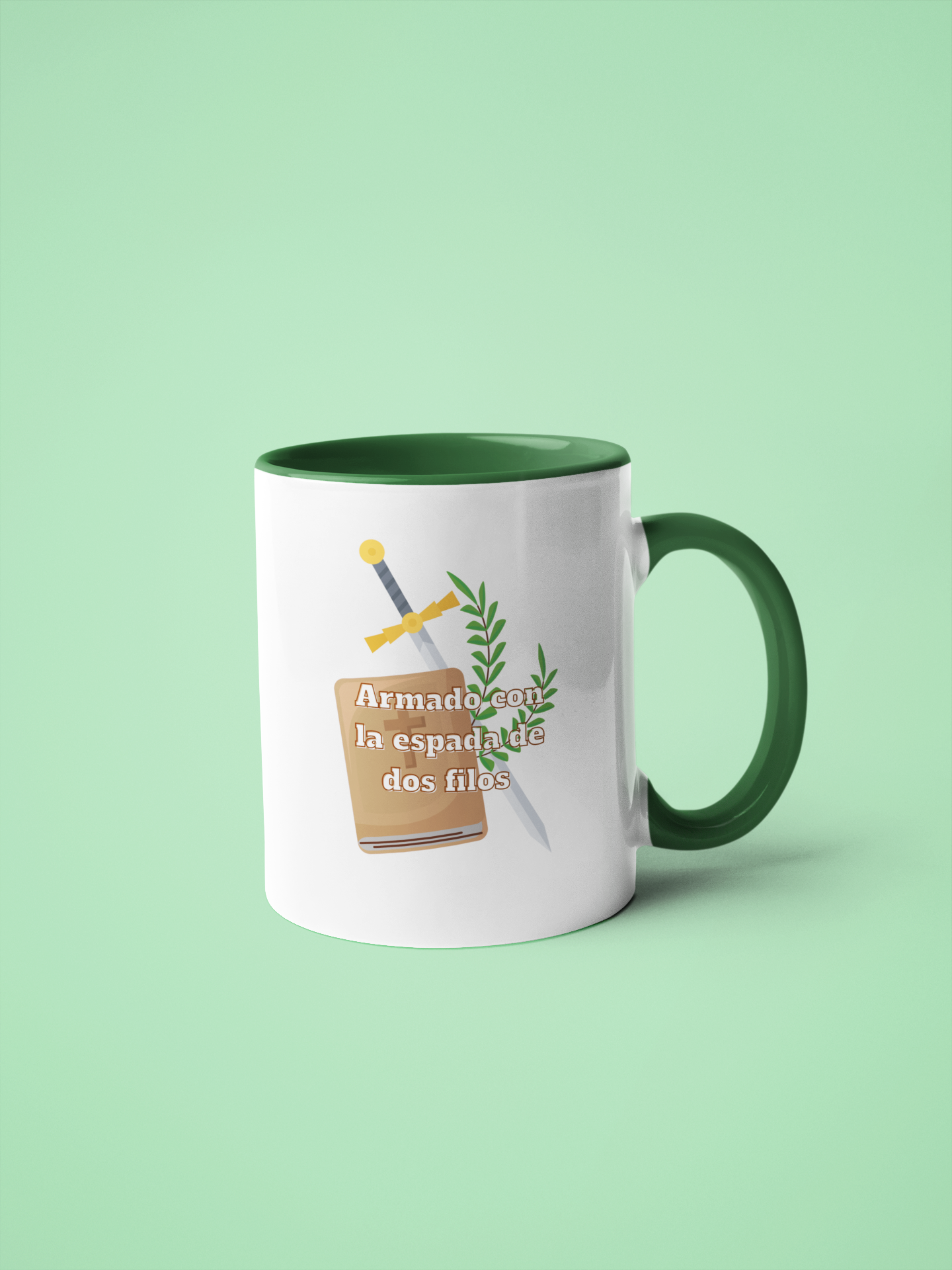 The double-edged sword Mug