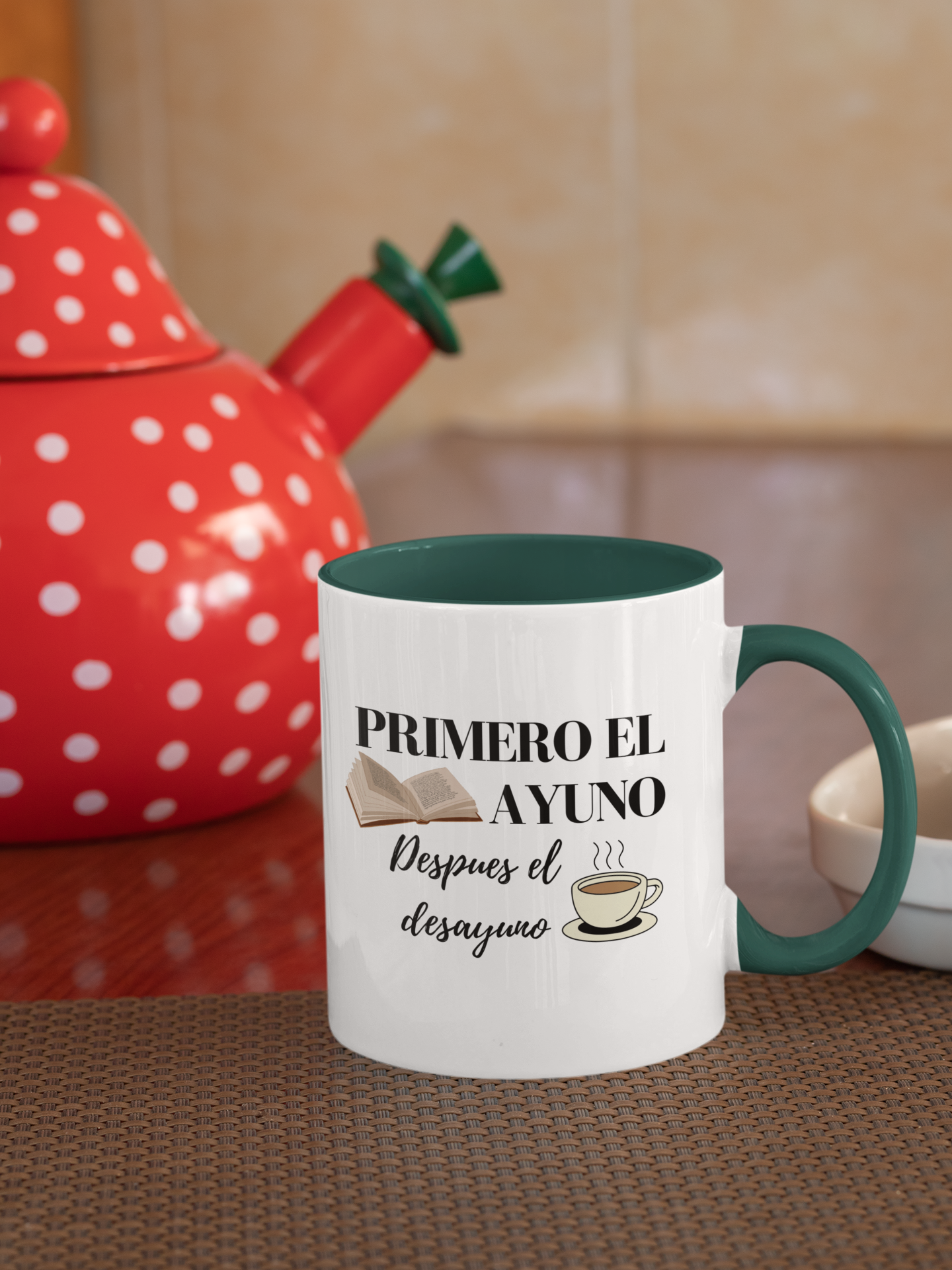 Primero el ayuno Taza