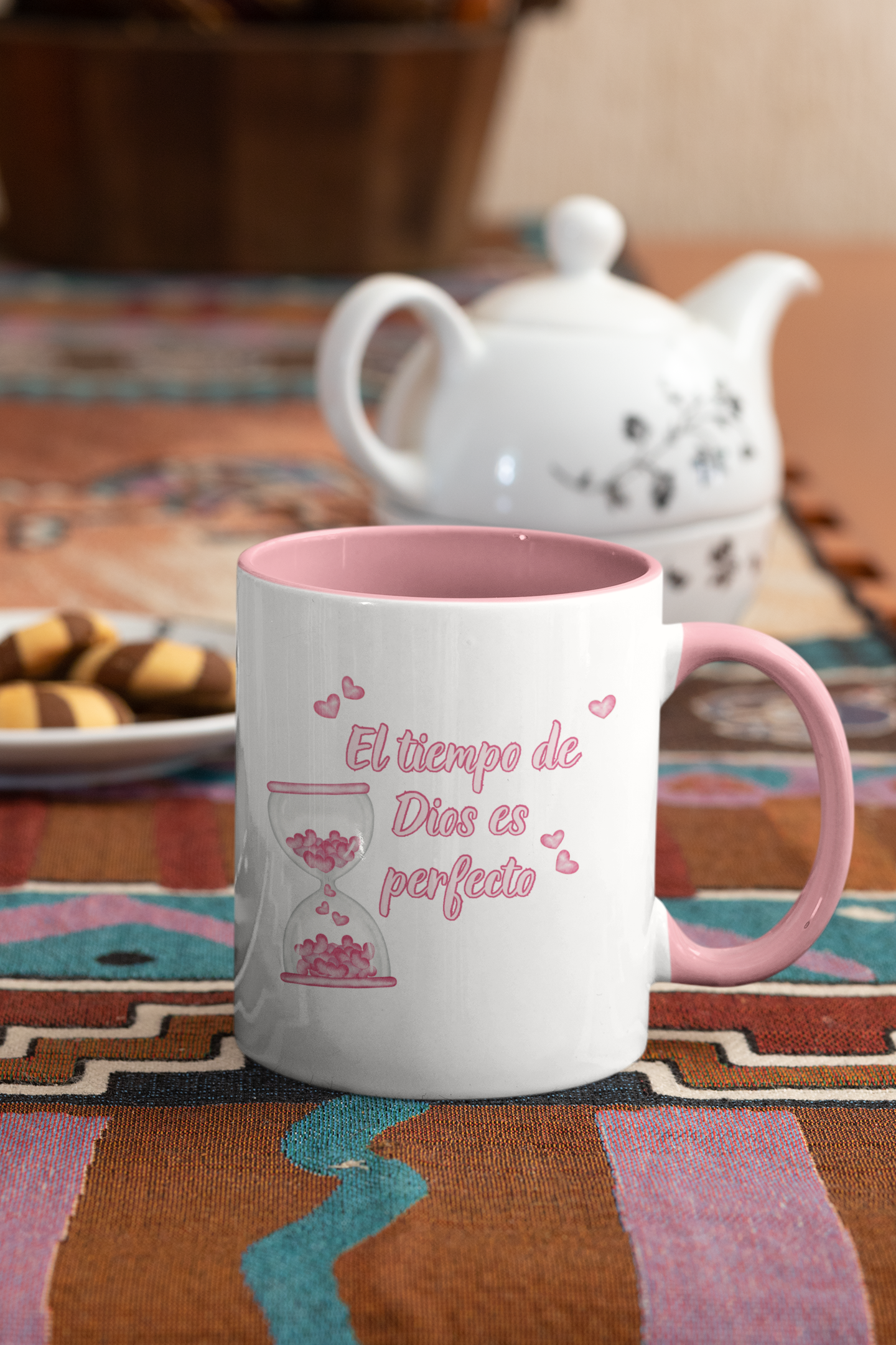 El tiempo de Dios es perfecto Taza