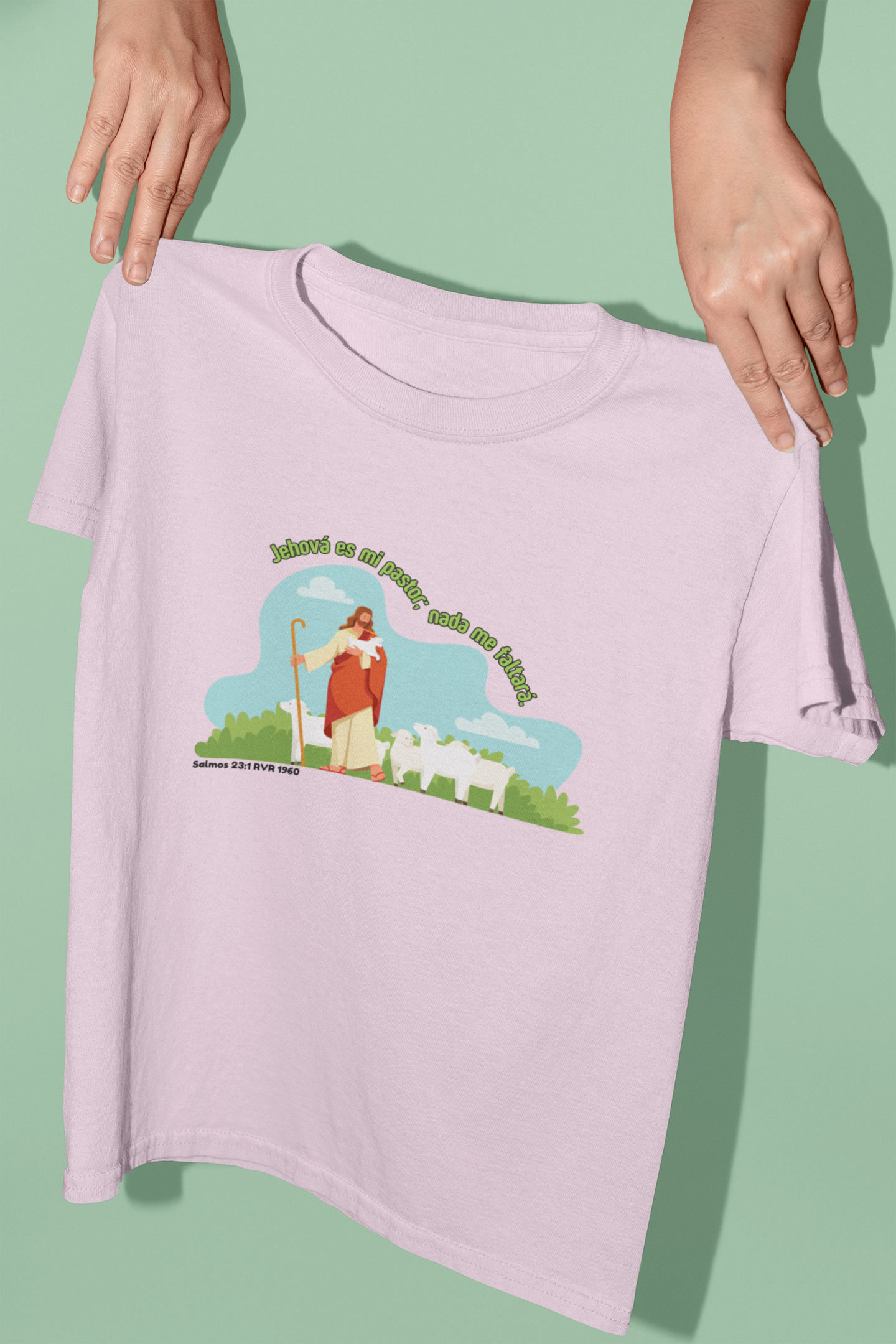 Jehová es mi pastor Playera para niños