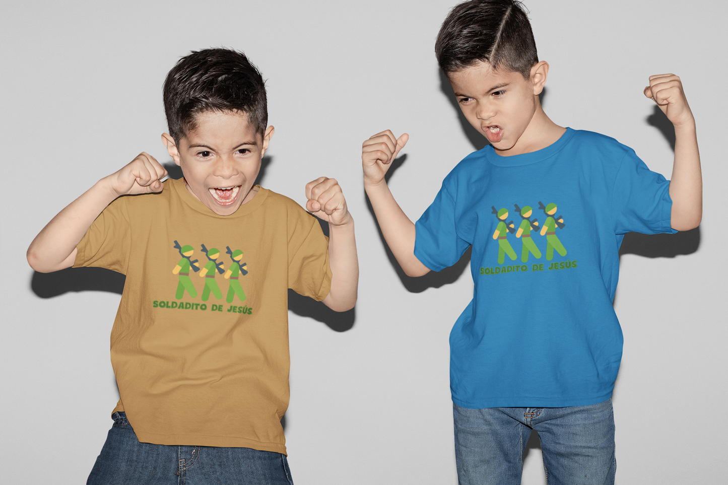 Jesus’s little soldier T-Shirt for Kids