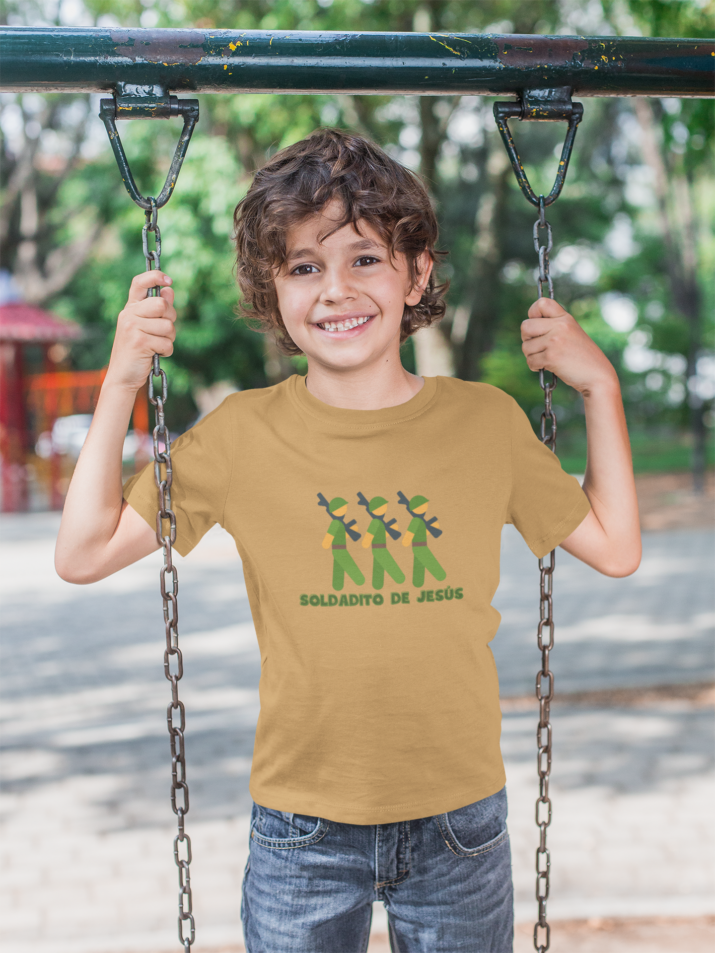 Jesus’s little soldier T-Shirt for Kids